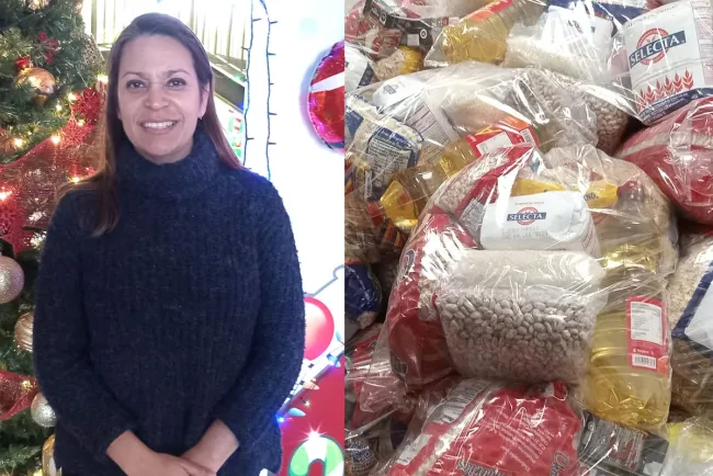 Preparan despensas para familias de escasos recursos