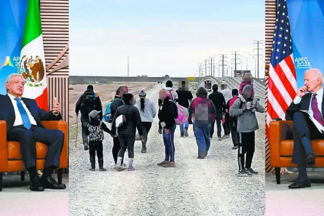 Anuncian Biden y AMLO plan para frenar migrantes en frontera sur