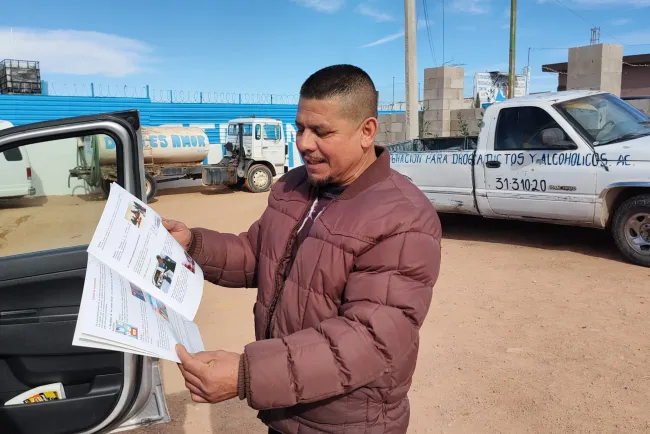 Impacta Erik Fuentes en recuperación de adicciones con programa