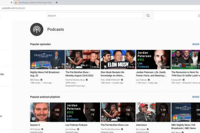 Ahora puedes subir tus podcast a YouTube