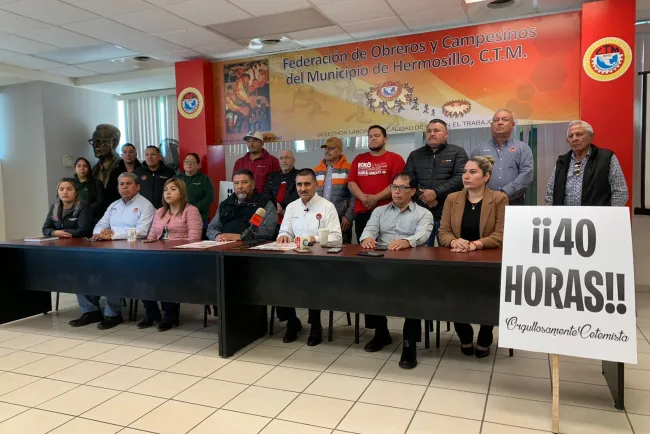 Anuncia la CTM marcha para exigir aprobación de reducción de jornada laboral