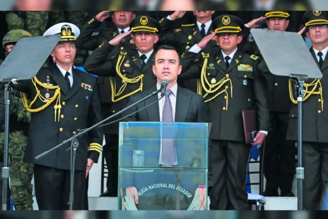 Afirma presidente de Ecuador que están ganando batalla contra el crimen organizado