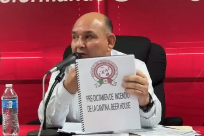 Asegura alcalde de SLRC que ayuntamiento no es responsable de incendio de BeerHouse