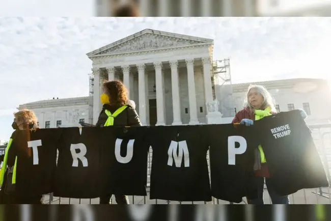 Arranca juicio para sacar a Trump de la boleta electoral en el Tribunal Supremo