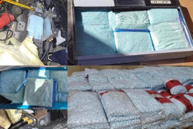 Aseguran en frontera de Arizona cuatro cargamentos de droga