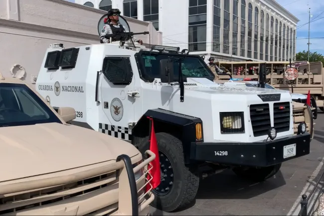 Refuerzan seguridad en Sonora, llegan más de 800 militares