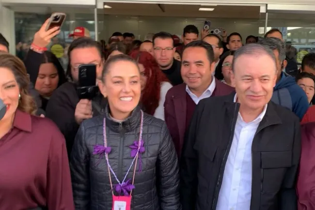 Llega Claudia Sheinbaum a Sonora, evalua desempeño de estructura territorial de Morena