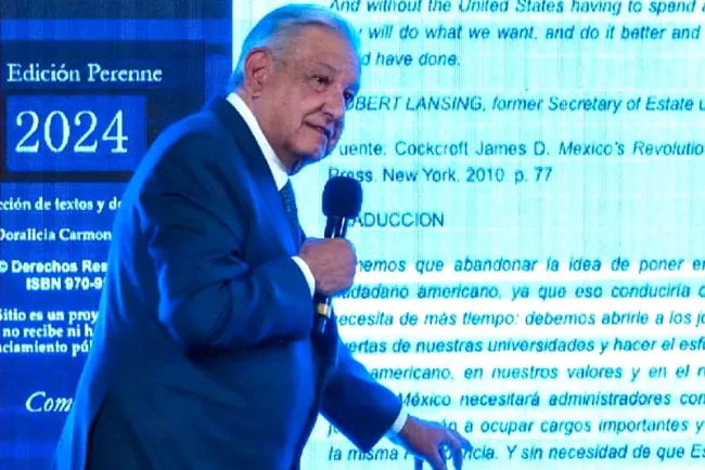 Desmiente AMLO se desate violencia o que narco influya en elecciones