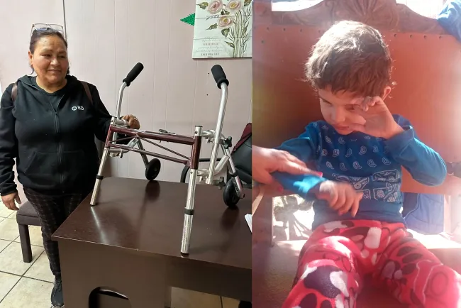 Atiende Bienestar necesidad de niño con problemas visuales