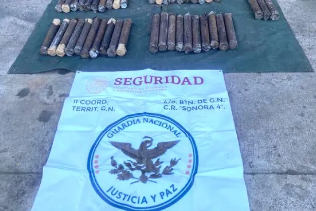 Aseguran tubos de PVC rellenos de narcóticos ocultos en tren