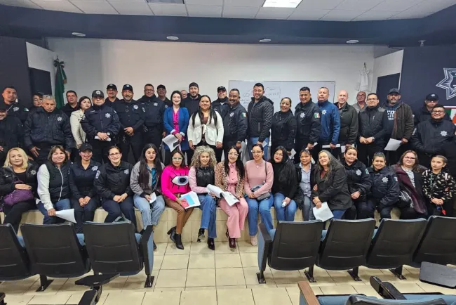 Reactivan capacitaciones para elementos de Policía y Tránsito Municipal