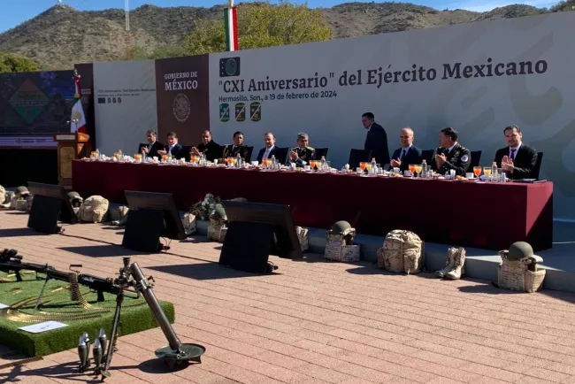 Conmemoran el 111 aniversario del Ejército Mexicano