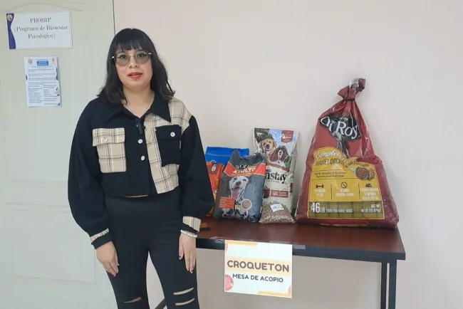 Invitan estudiantes a unirse a colecta la “Croquetón”