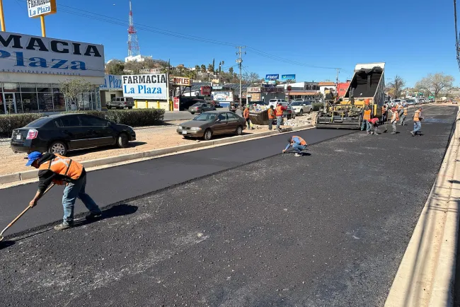 Inicia pavimentación de la Ruiz Cortines