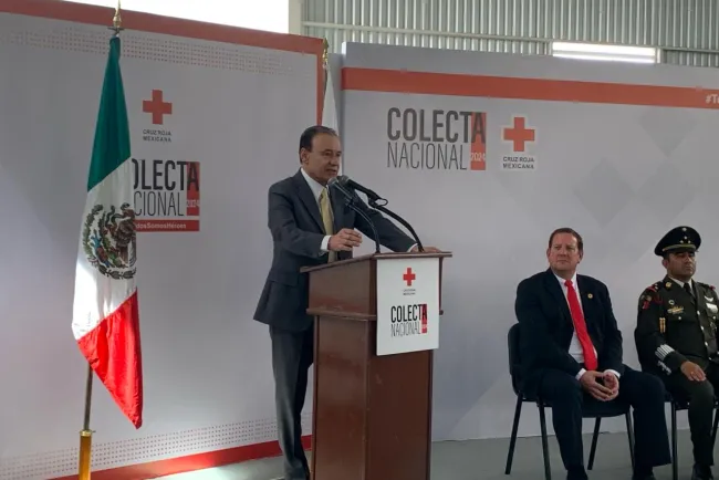 Da inicio colecta nacional de la Cruz Roja en Sonora