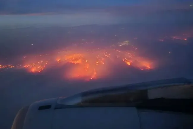 Arde norte de Texas por incendios