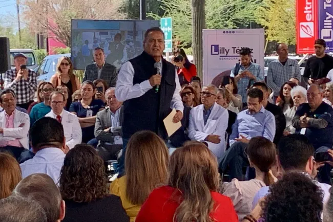 Convoca fórmula al senado de PRI-PAN-PRD a erradicar sistema de gobierno