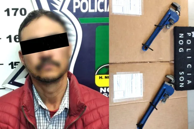 Entregan a persona por querer llevarse herramienta sin pagarla