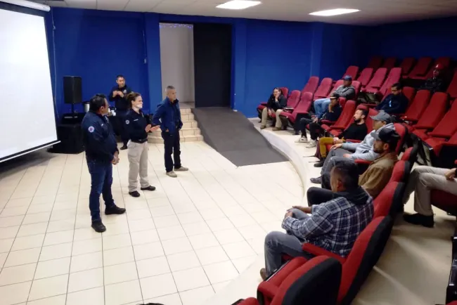 Capacitan a brigada rural de la Conafor en primeros auxilios