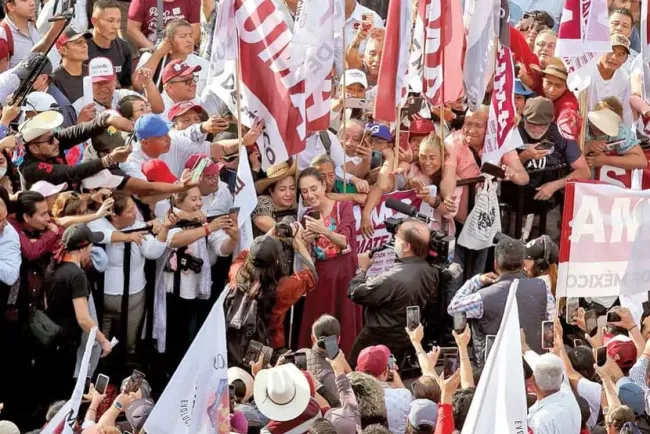 Vamos a cuidar legado de López Obrador; Sheinbaum arranca campaña