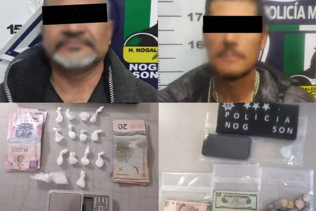 Detienen autoridades a presuntos vendedores de drogas