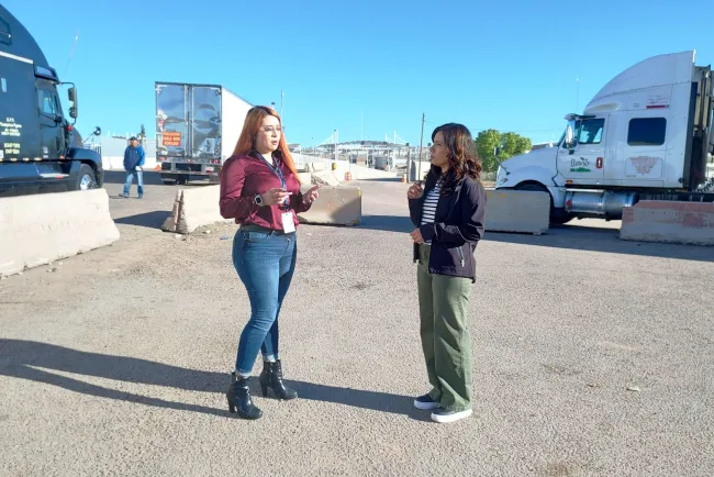 Sobresale Judith Camacho en la importación y exportación