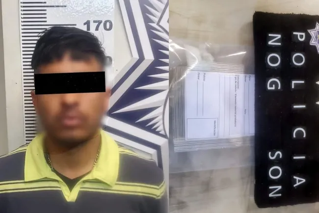 Detenido que fumaba mariguana le encuentran fentanilo