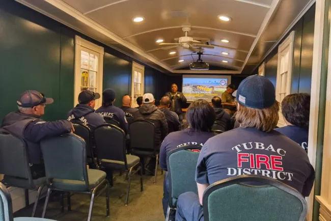 Capacitan a bomberos de Nogales en manejo de materiales peligrosos