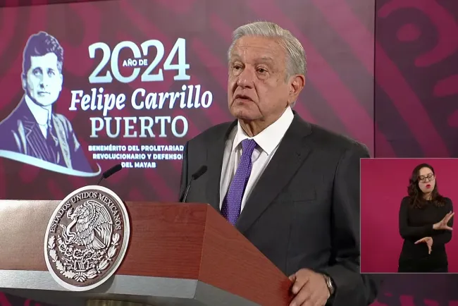 Policía acusado de asesinar a normalista se fugó: AMLO