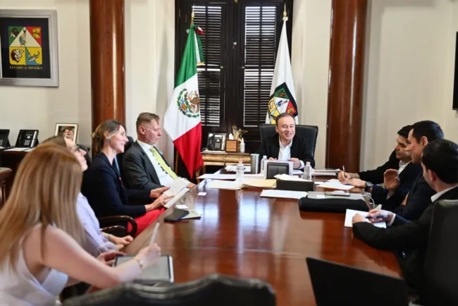 Gobernador Alfonso Durazo se reúne con embajador de Finlandia en México