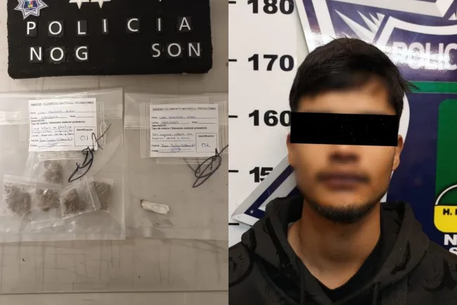 Fumaba “hierba mala” en la vía pública; cargaba con más dosis