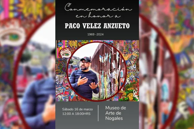 Convocan a muestra de Paco Vélez Anzueto
