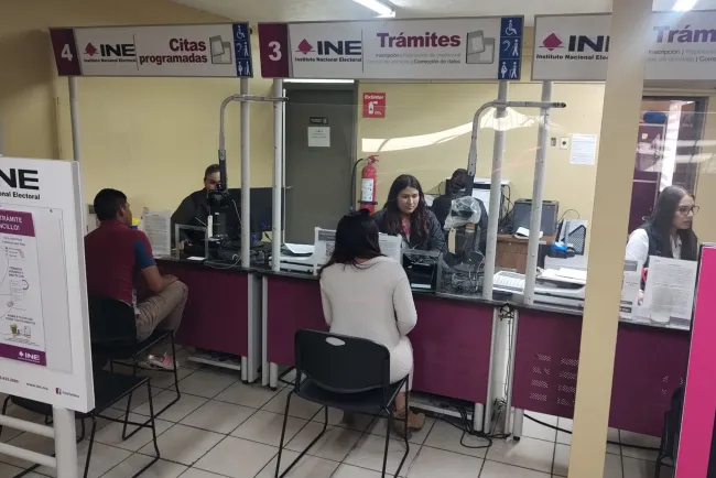 Sin recoger 835 credenciales del INE en Nogales, Sonora