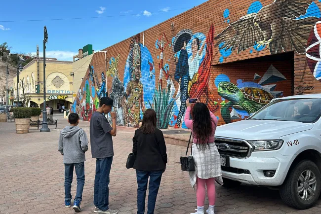 Acondicionan espacio para nogalenses destacados nombrado “Paseo de la Bellota”