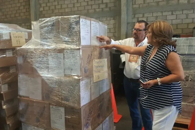 Llega a Sonora material electoral para las próximas elecciones