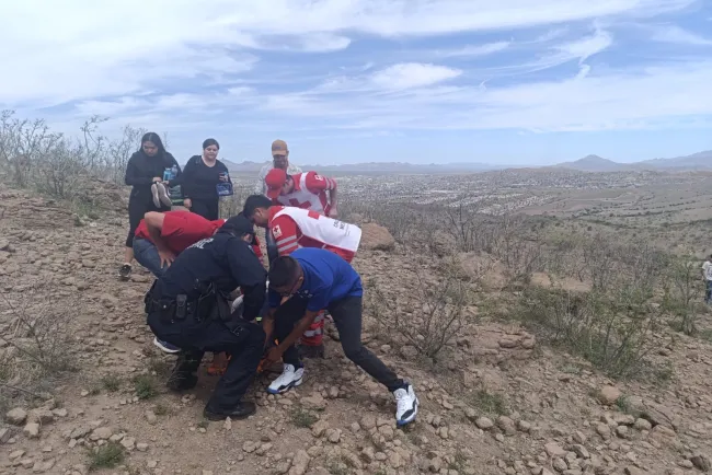 Sufre mujer lesiones en la Pirinola; socorristas la rescataron