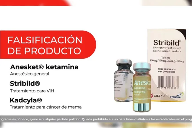 Alerta la Cofepris por falsos medicamentos contra cáncer de mama y VIH