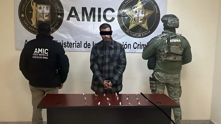 Asegurado estadounidense con droga en operativo en SLRC
