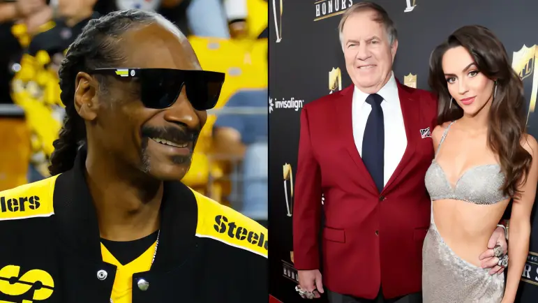 Snoop Dogg se burla de la diferencia de edad entre Belichick y su novia en los NFL Honors

