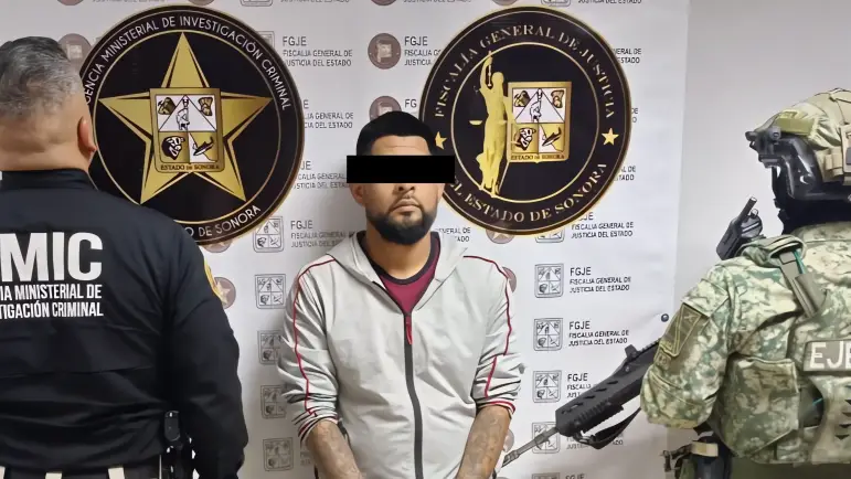 Detención de presunto generador de violencia en Nogales, Sonora
