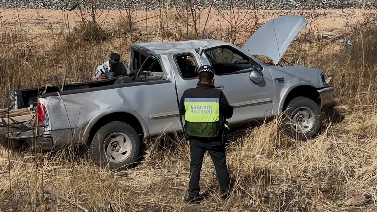 Choque en la Carretera Internacional 15 deja cuatro heridos
