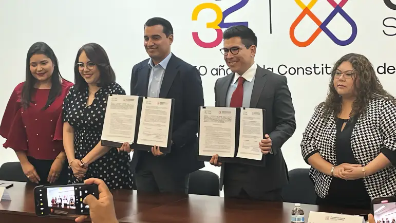 Sonora firma convenio contra la violencia escolar
