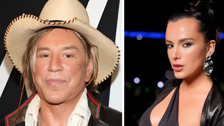 Bella Thorne denuncia agresión sexual por parte de Mickey Rourke
