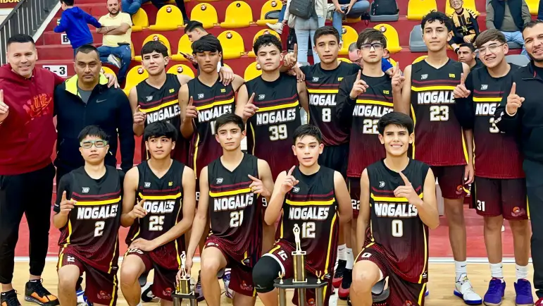 Nogales Deslumbra en el Basquetbol Sonorense Sub-15
