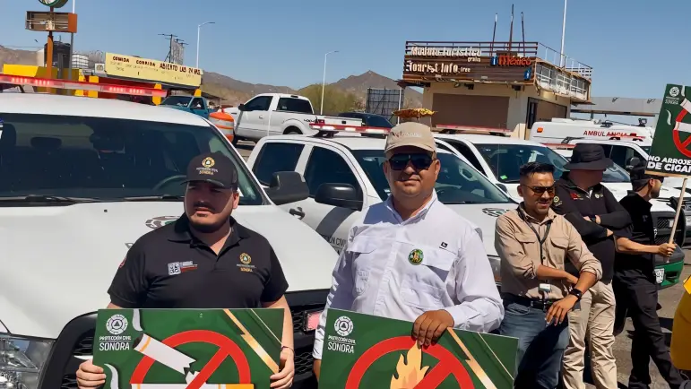 Sonora lanza campaña vial para prevenir incendios forestales
