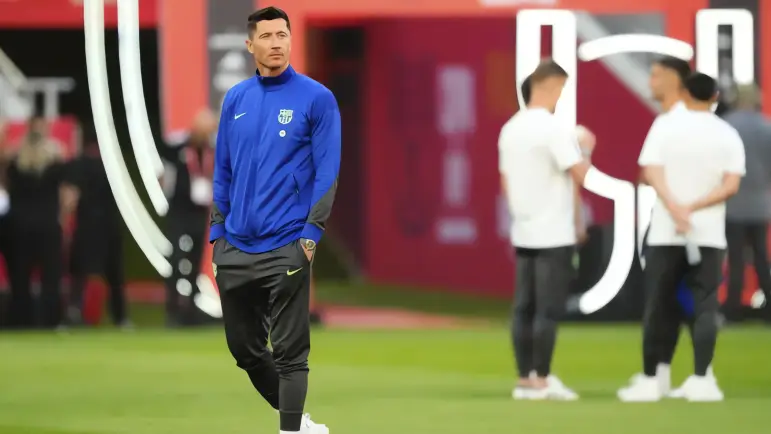 Lewandowski vuelve al Barça ante el Inter
