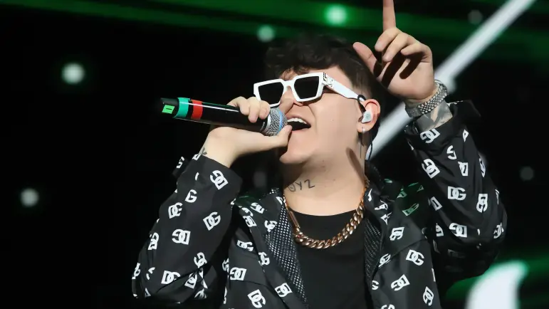 Incidente en el concierto de Junior H en la Feria de San Marcos
