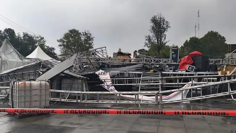 Accidente en concierto de GranDiosas deja ocho heridos en la CDMX
