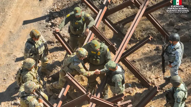 Patrullas conjuntas SEDENA-Comando Norte en la frontera
