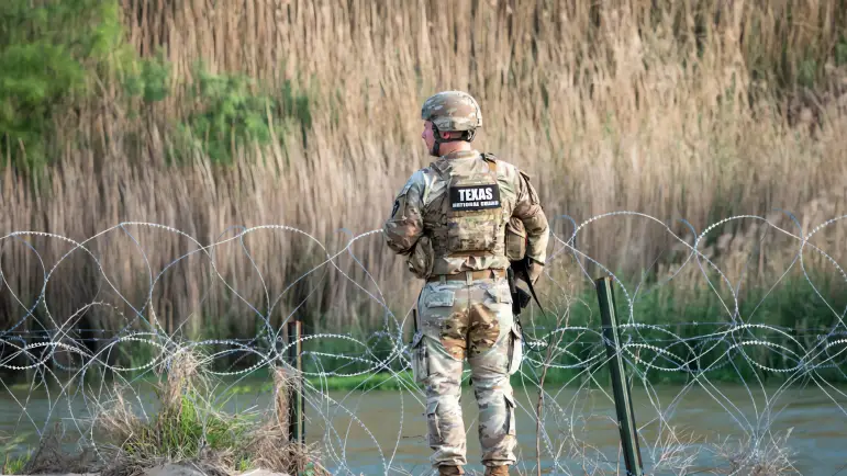 Migrante muere ahogado intentando cruzar el Río Grande en Laredo
